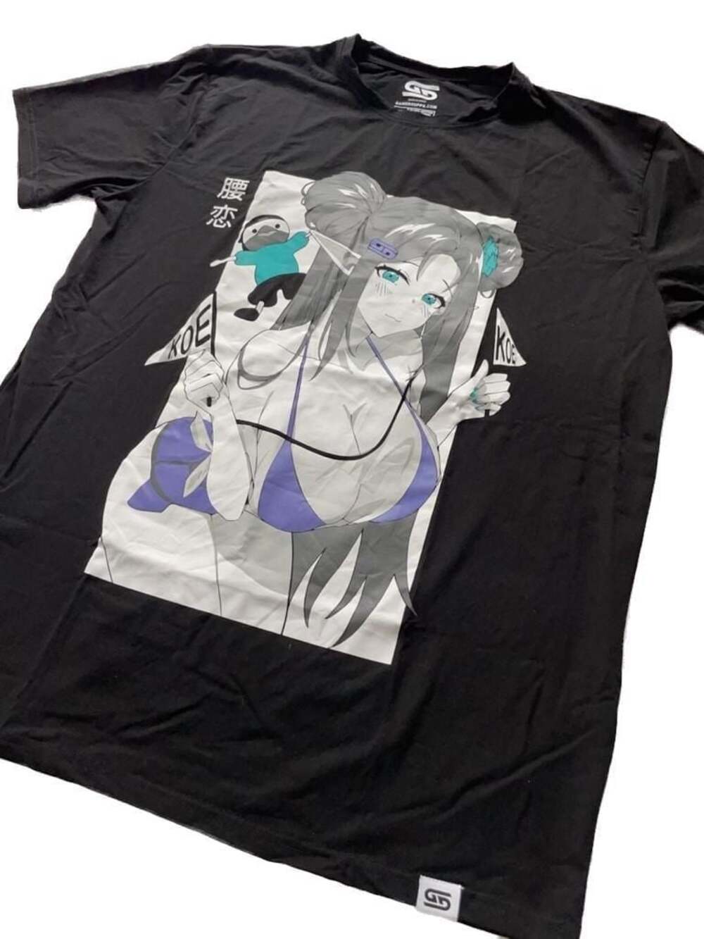 GamerSupps Waifu Graphic T-Shirt Size M
